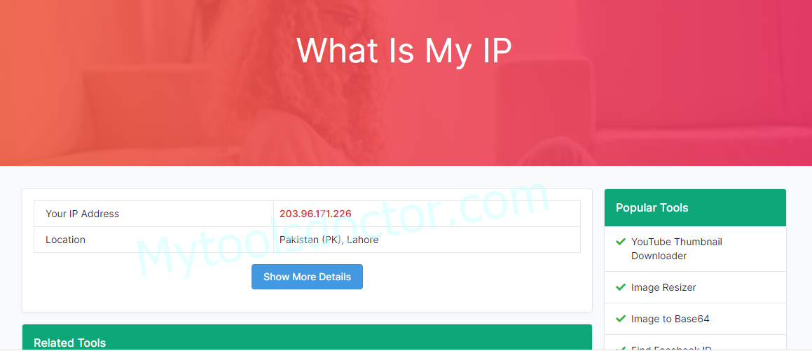 My IP Address Tracker